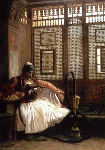 Janissary Smoking — Jean-léon Gérôme
