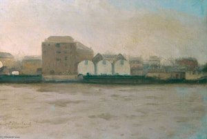 Factories Bordering The River — Paul Fordyce Maitland
