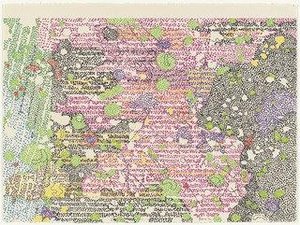 I Part Of Sabine D Region, Southwest Mare Tranquilitatis From Lithographs Based On Geologic Maps Of Lunar Orbiter And Apollo Landing Sites — Nancy Graves