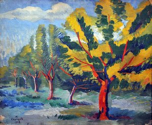Trees — Martiros Sarian