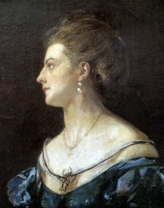 His Wife — Viktor Madarász