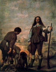 Le Chasseur, Pottrait De Don Antonio Hurtado De Salcedo Le Marquis De Legarda — Bartolomé Esteban Murillo