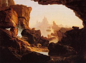 The Subsiding Waters Of The Deluge — Thomas Cole, Hudson River School