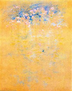 Weeds And Flowers — John Henry Twachtman, Impressionism
