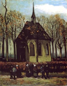Chapel At Nuenen — Vincent Willem Van Gogh