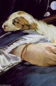 The Railway, (detalj 2) Nation — Édouard Manet