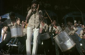 Samba Scholl Drumming Section — David Drew Zingg