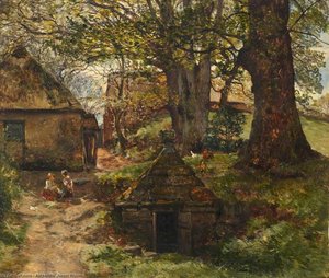 Barncluith Well — Alexander Junior Fraser, Romanticism