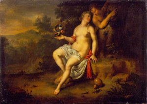 Paris And Oenone — Willem Van Mieris, Baroque