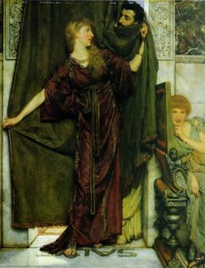 Not At Home — Lourens Alma Tadema