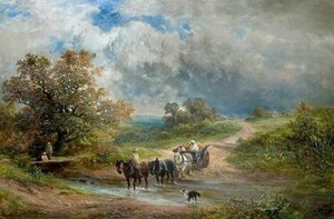 Fording The Brook — George Turner