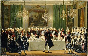 Stockholm Palace New Year's Eve — Pehr Hilleström