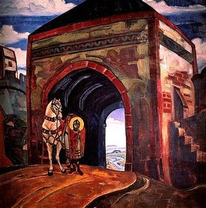 Saint Mercurius — Nicholas Roerich