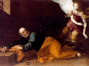 The Release Of St. Peter — Jusepe De Ribera