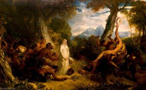 Una and the Satyrs