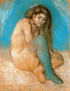 Nude Woman With Crossed Legs — Pablo Picasso