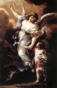 The Guardian Angel — Pietro Da Cortona, Baroque