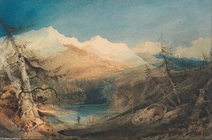 Mountainous Landscape, North Wales — John Sell Cotman