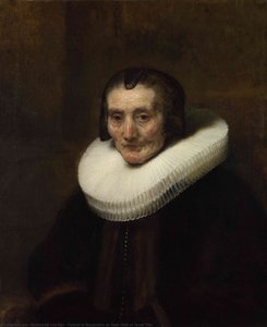 Portrait Of Margaretha De Geer, Wife Of Jacob Trip — Rembrandt Van Rijn