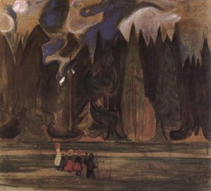 Children In The Forest — Edvard Munch, Symbolism