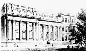 Grosvenor House In London — Thomas Hosmer Shepherd
