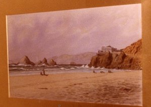 Old Cliff House, (painting) — Edward Wilson Currier