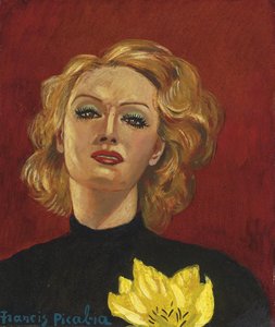 Femme À Fleur Jaune — Francis Picabia