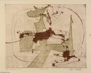Corralled, From The Portfolio No. 1 — Boris Margo