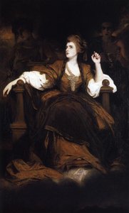 Sarah Siddons As The Tragic Muse — Sir Joshua Reynolds