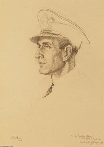 The Gun Mountings, Officer Commander ( ) H. J. B. Moore, Rn — Sir William Russell Flint