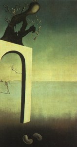 Dalí Visions Of Eternity, Oil On Canvas, Art Instit — Salvador Dalí, Surrealism