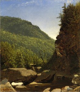 The Top Of Kauterskill Falls — Sanford Robinson Gifford