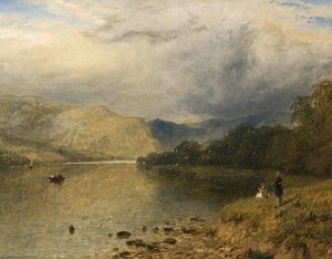 An English Lake — Henry Thomas Dawson