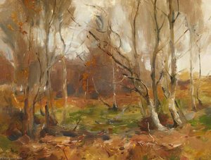 Autumn Landscape — William Miller Frazer, Impressionism