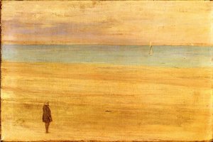 Harmony In Blue And Silver: Trouville — James Abbott Mcneill Whistler, Impressionistic Aesthetic