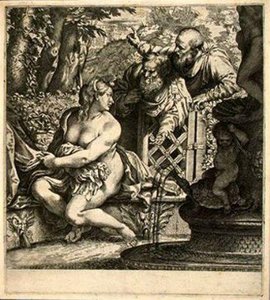 Susanna And The Elder — Annibale Carracci