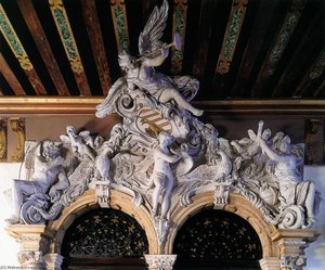 Fame With The Merati Family Coat Of Arms — Abbondio Stazio