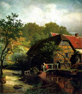 Westfälische Wassermühle — Andreas Achenbach