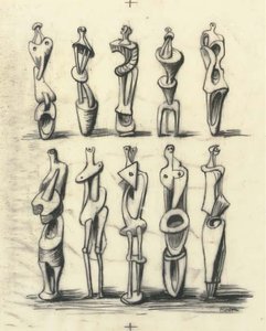 Ideas For Metal Standing Figures — Henry Moore