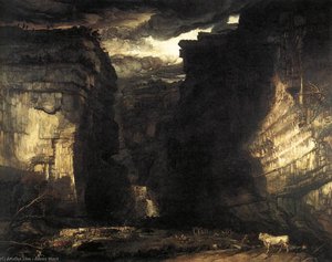 Gordale Scar — James Ward, Romantic Landscape