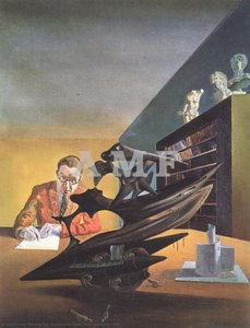 Portrait Of Mr. Emilio Terry (unfinished), 1930 — Salvador Dalí