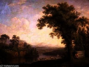 Antique Landscape with Phaeton's Tomb