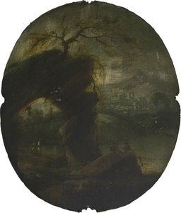 Landscapes With Ruined Buildings And Figures — James Norie