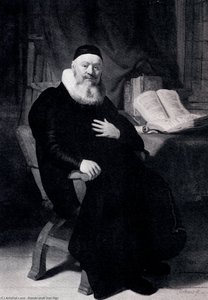 Portrait Of Johannes Elison — Rembrandt Van Rijn, Baroque