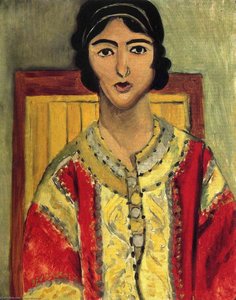 Lorette With A Red Dress — Henri Matisse, Post-impressionism