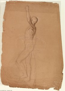 Nude Male Figure — Thomas Cole