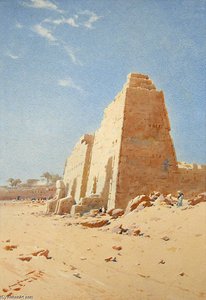 The Eighth Pylon Karnak, Thebes — Augustus Osborne Lamplough