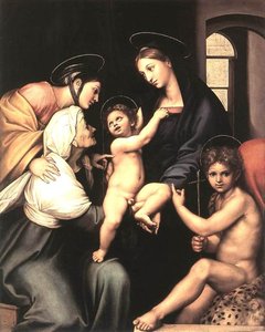 Madonna Dell'impannata — Raphael, High Renaissance