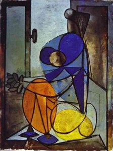 Young Girl In An Armchair — Pablo Picasso