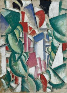 Les Maisons Sous Les Arbres (the Houses Under The Trees) — Fernand Léger, Cubism